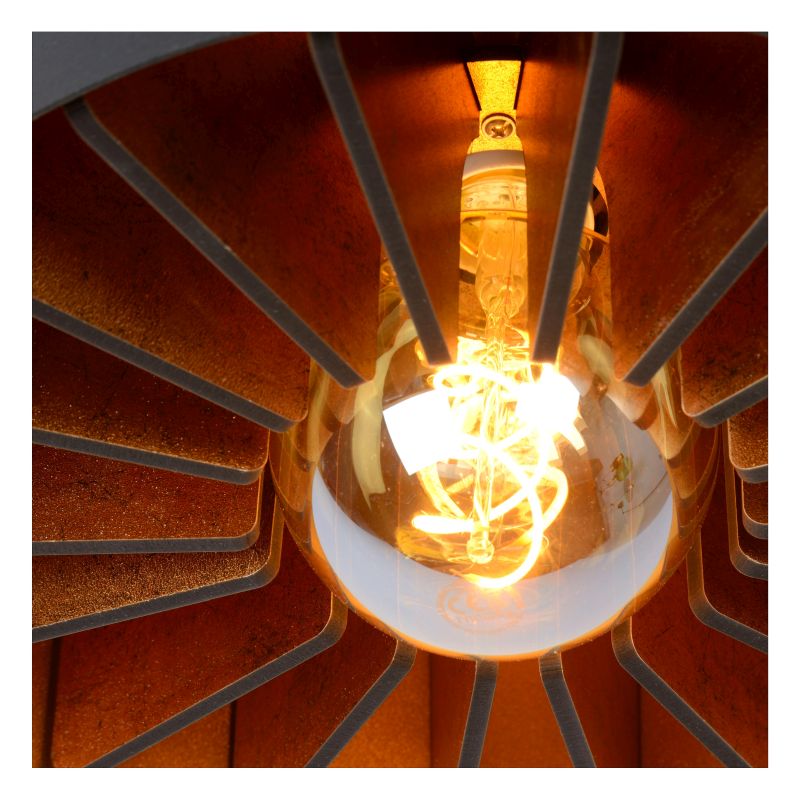 Lucide ZIDANE - zapustené stropné svietidlo - Ø 30 cm - 1xE27 - čierne